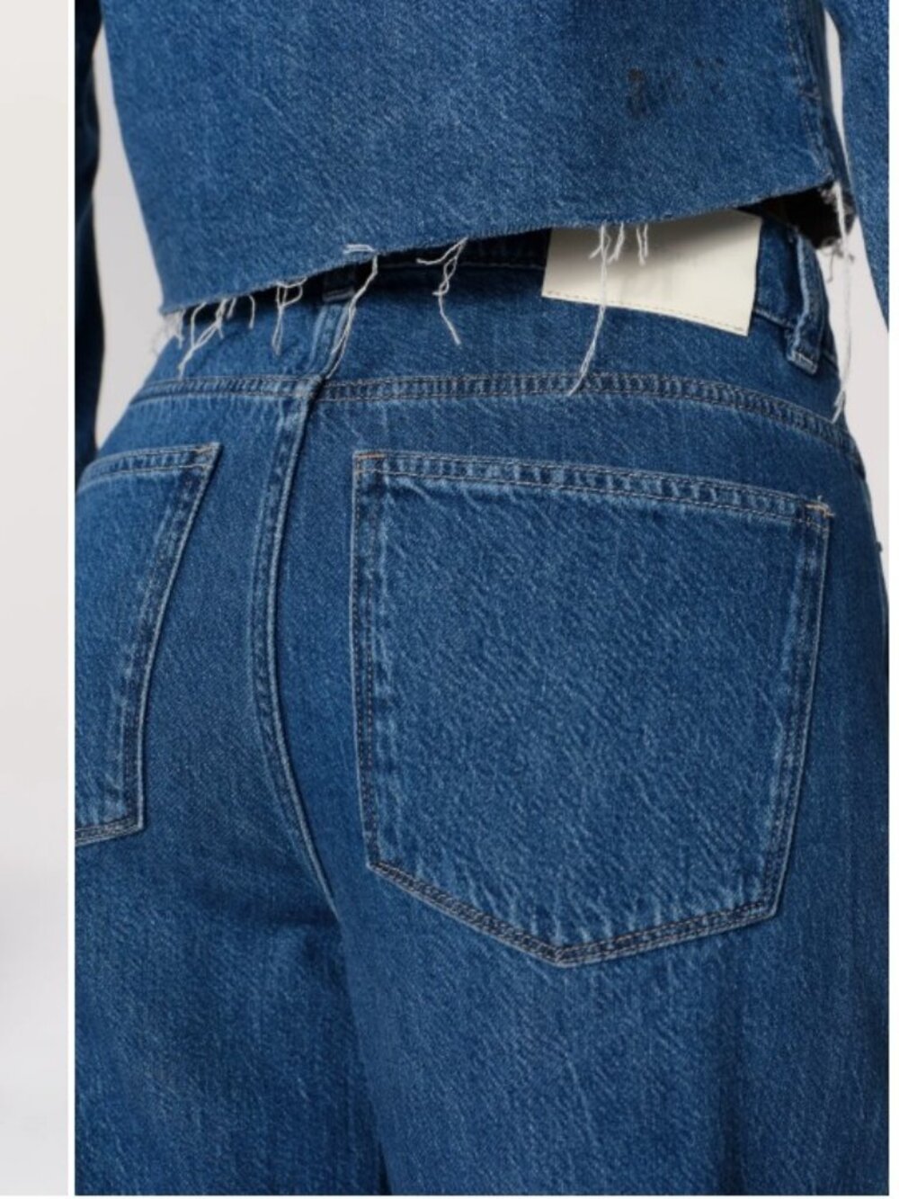 DL1961 Isabel Pleated Wide Leg Jeans North Beach Womens 28 - Picture 15 of 15